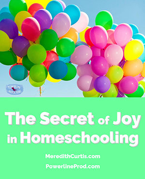 Secret Joy of Homeschooling