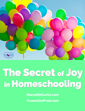 Secret Joy of Homeschooling