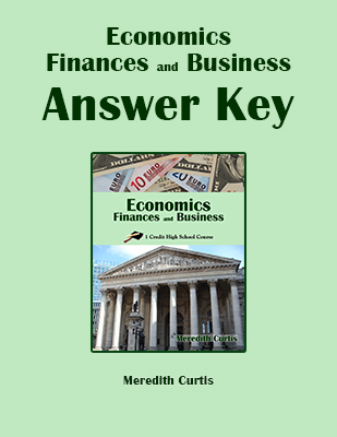 Economics, Finances, and Business Class Answer Key