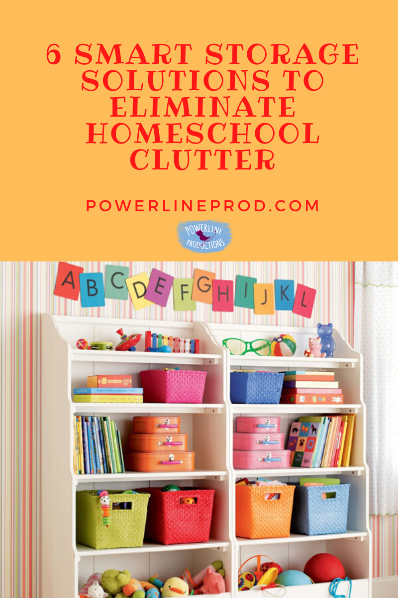 6 Smart Storage Solutions to Eliminate Homeschool Clutter Blog
