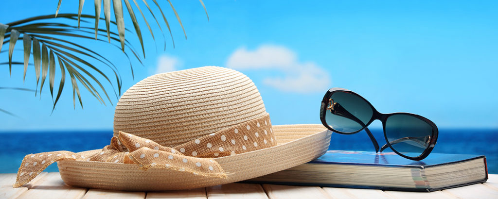 Beach Hat & Sunglasses