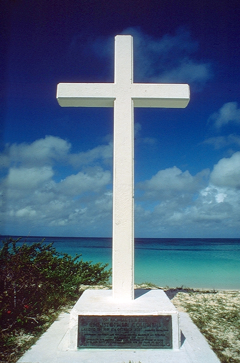 Cross at Coast in Bahamas