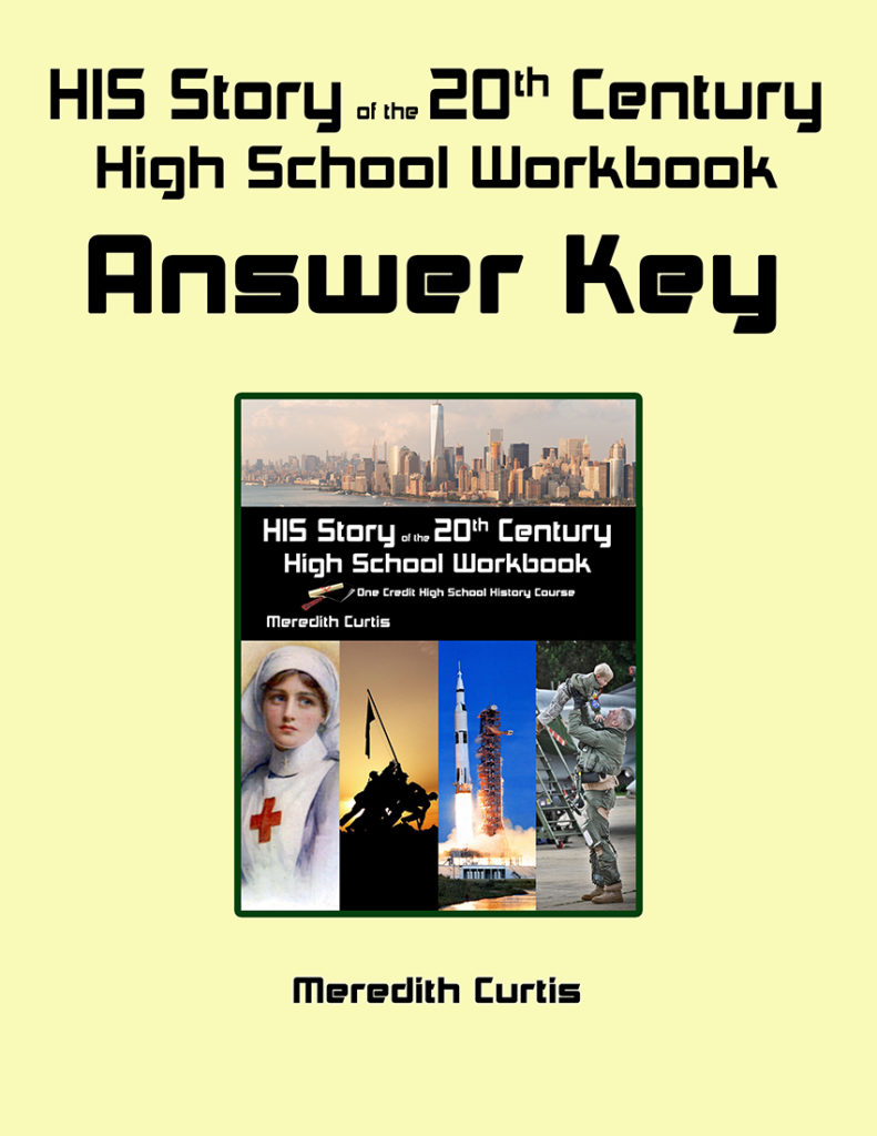 HIS Story of the 20th Century High School Workbook Answer Kay