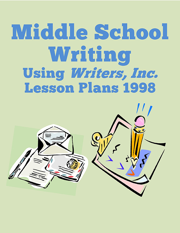 Middle School Writing with Writers Inc 1998