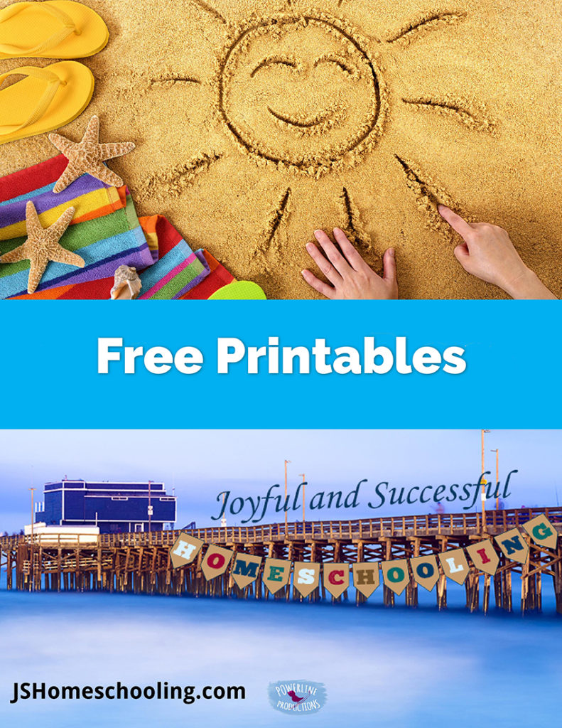 Free Homeschooling Printables
