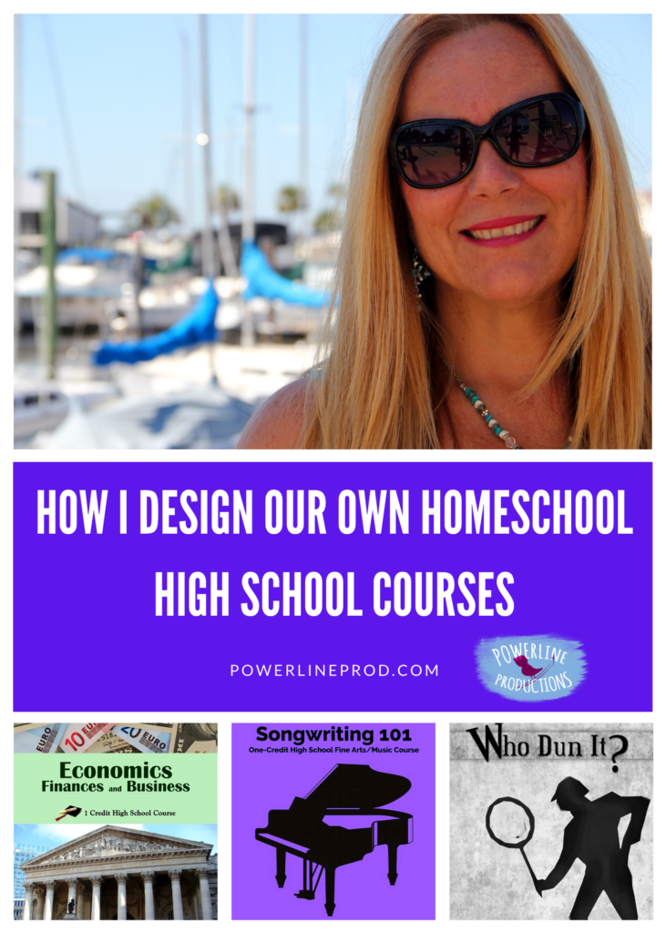 How I Design Our Own Homeschool High School Courses