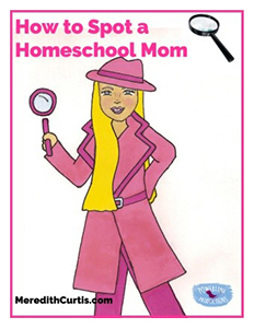 How to Spot a Homeschool Mom