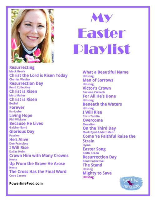 My Easter Playlist Blog