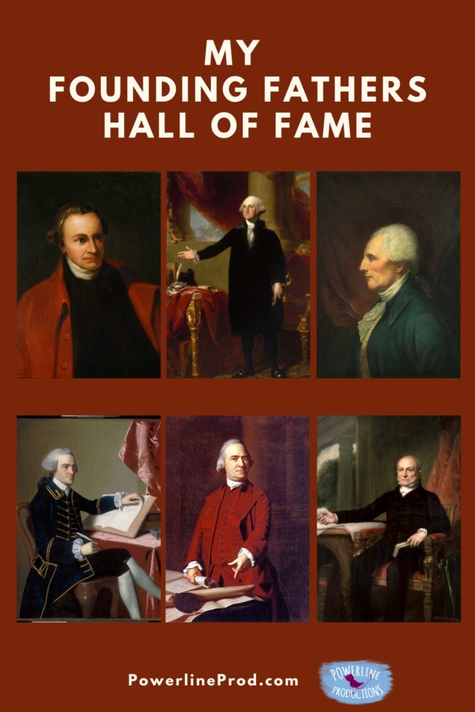 My Founding Fathers Hall of Fame