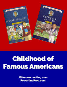 Reading List - Childhood of Famous Americans