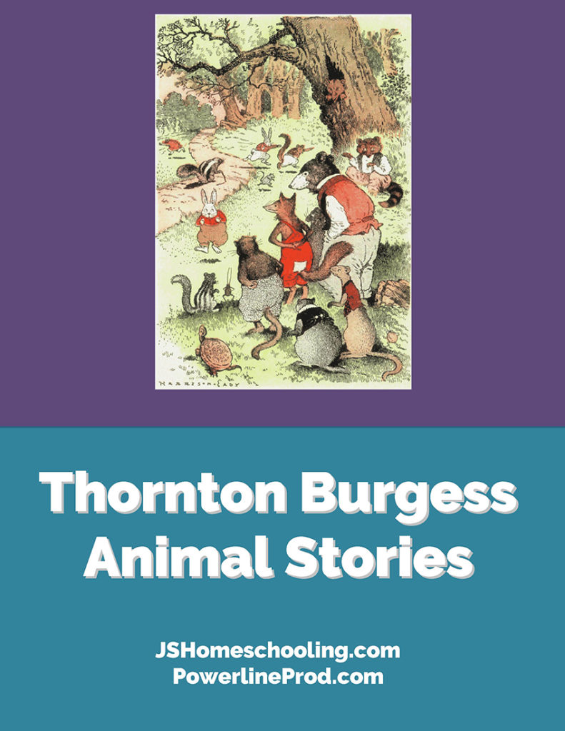 Reading Lists - Thornton Burgess Animal Stories