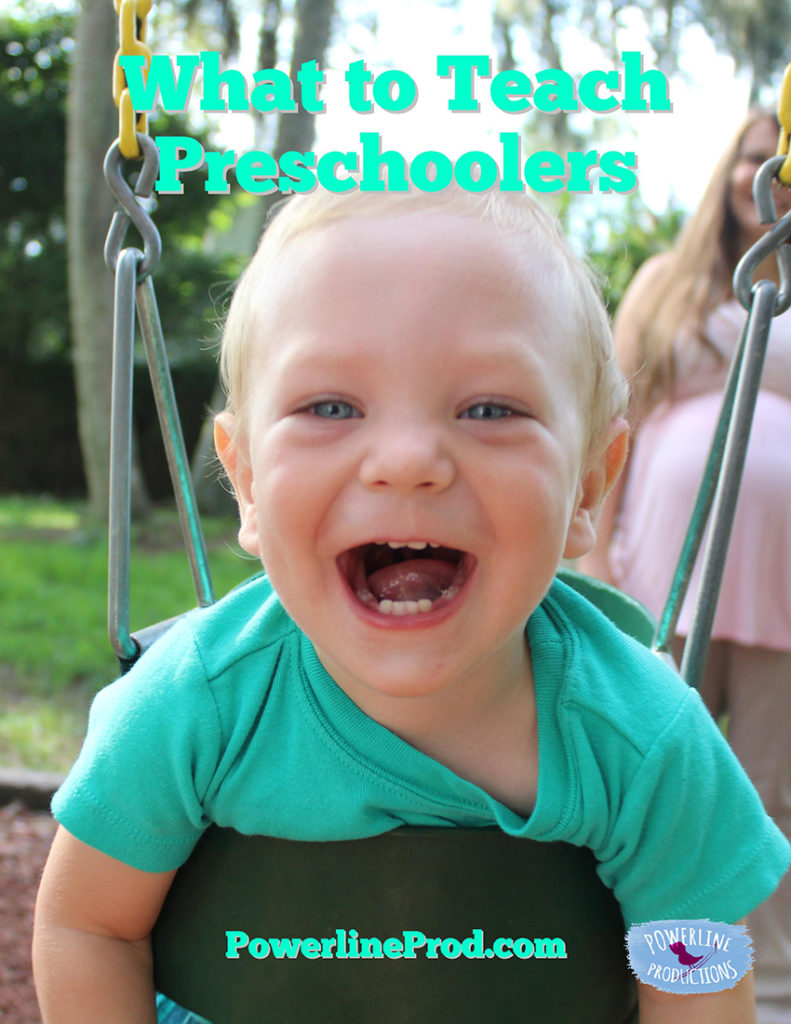 What to Teach Preschoolers