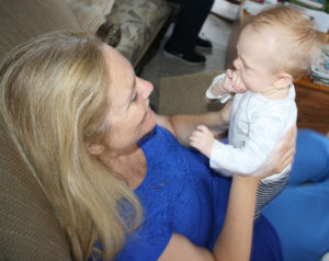 Grandmerey and baby