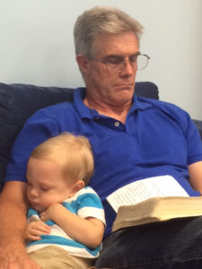 Napping with Grandpa