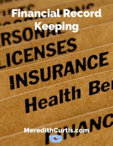 Financial Record Keeping