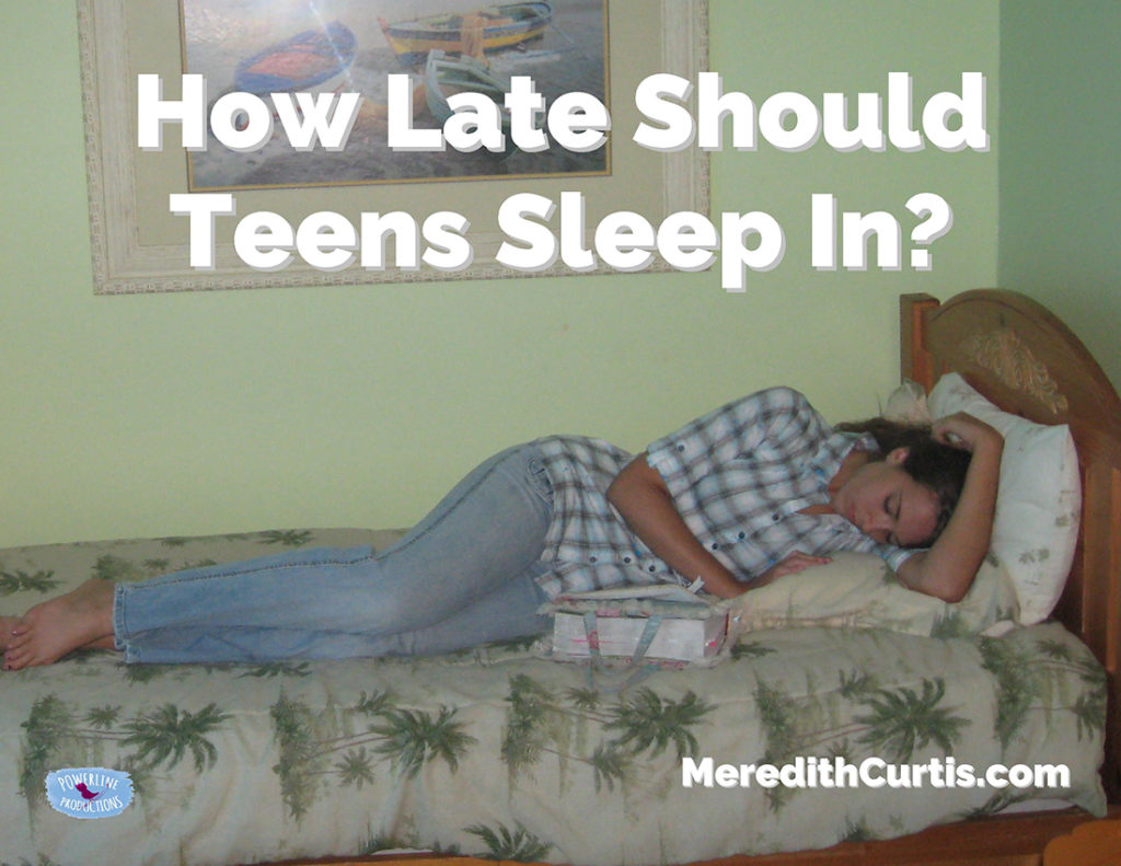 How Late Should Teens Sleep In