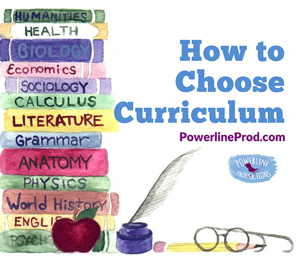 How to Choose Curriculum