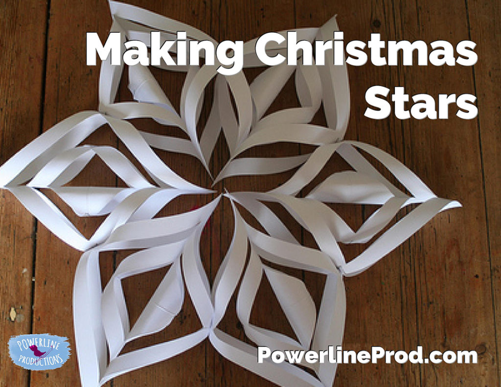 Making Christmas Stars