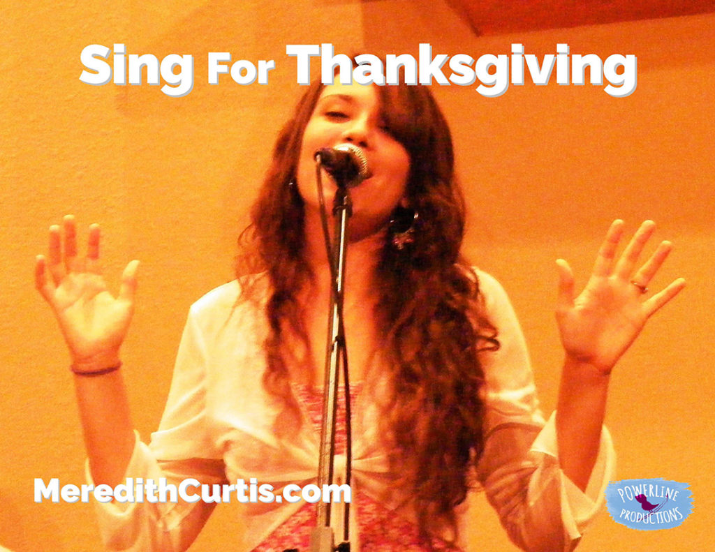 Sing for Thanksgiving