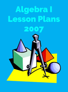 Algebra I Lesson Plans 2010