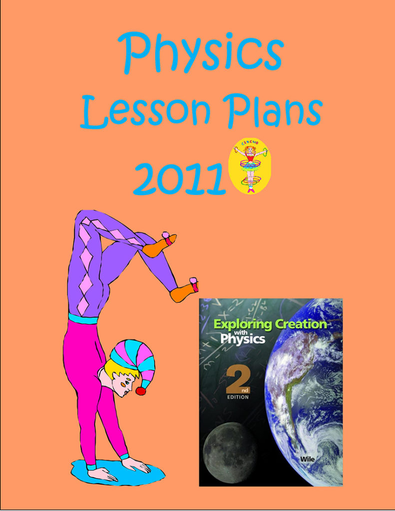 Physics Lesson Plans Apologia 2011