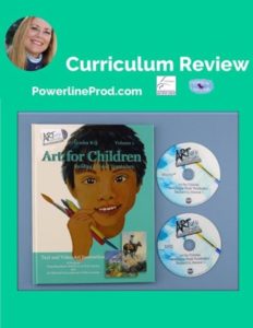 Homeschool Curriculum Review of Artistic Pursuits Art for Children Building a Visual Vocabulary Full Video Lesson Grade K-3