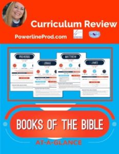 Homeschool Curriculum Review of Printable Books of the Bible Summary Sheets from Teach Sunday School