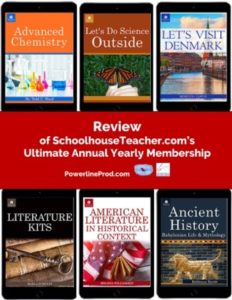 Homeschool Curriculum Review of schoolhouseteacher.com's Ultimate Annual Yearly Membership