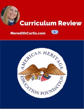 Homeschool Curriculum Review of American Heritage Education Foundation
