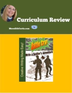 Homeschool Curriculum Review of Battle Cry! Write a Soldier Adventure