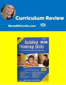 Homeschool Curriculum Review of Building Thinking Skills