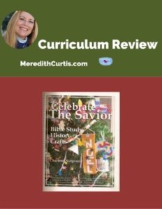 Homeschool Curriculum Review of Celebrate the Savior Unit Study
