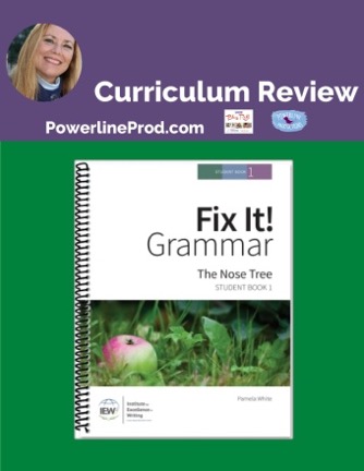 Homeschool Curriculum Review of IEWS Fix It Grammar: The Nose Tree