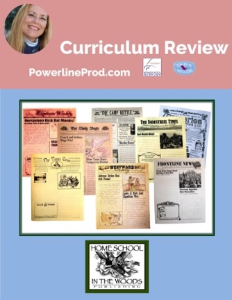 Homeschool Curriculum Review of American History Newspaper Collection by Home School in the Woods