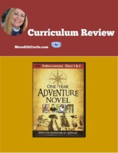 Homeschool Curriculum Review of One Year Adventure Novel