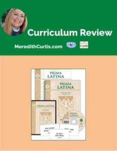 Homeschool Curriculum Review of Prima Latina by Memoria Press